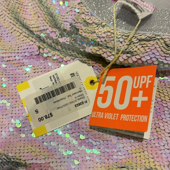 Shade Critters pink/silver sequin mermaid tail size S NWT - Picture 5 of 8